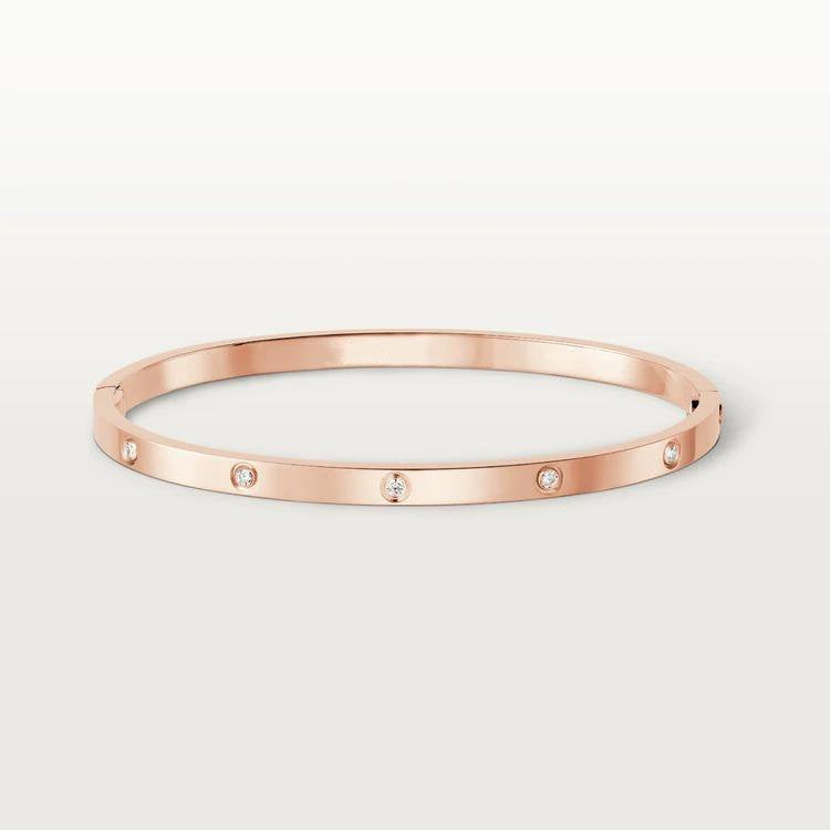 [Elowen jewelsry ]LOVE BRACELET 3.65MM 10 DIAMONDS