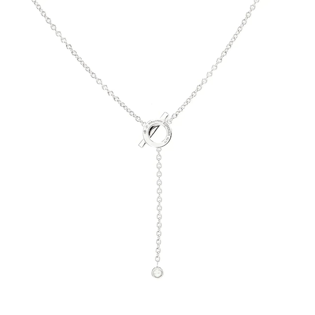 [Elowen Schmuck] FINESSE DIAMANT-HALSKETTE IN SILBER