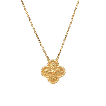 [Elowen jewelsry ]CLOVER 15MM  BRONZING NECKLACE