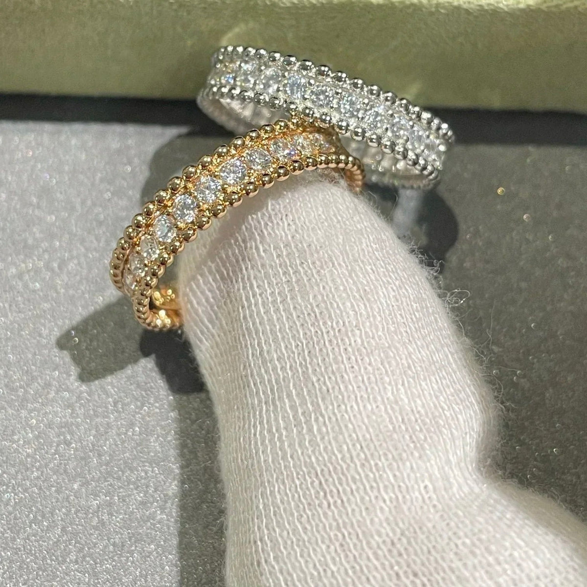 [Elowen jewelsry ]PERLEE DIAMOND SILVER RING
