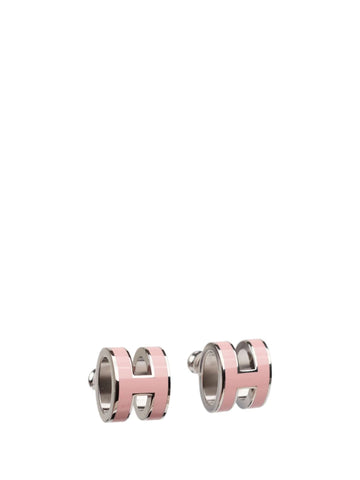 {
  "Elowen jewelsry": "エローウェン・ジュエリー",
  "MINI POP H SILVER EARRINGS PINK": "ミニ ポップH シルバーピアス ピンク"
}