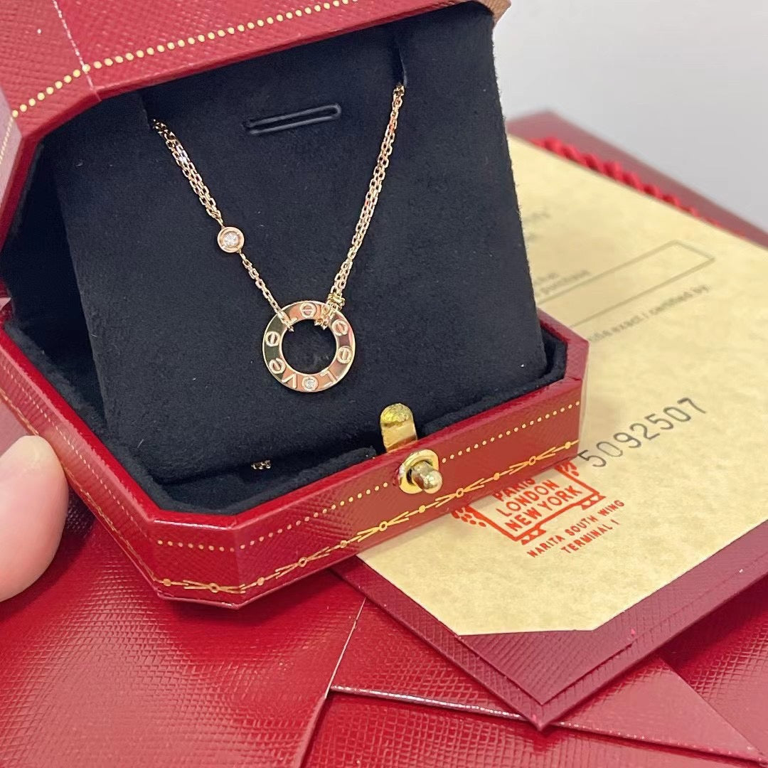 {
  "Elowen jewelsry": "Elowen ジュエリー",
  "LOVE NECKLACE 16MM 2 DIAMONDS": "LOVE ネックレス 16MM 2ダイヤモンド"
}