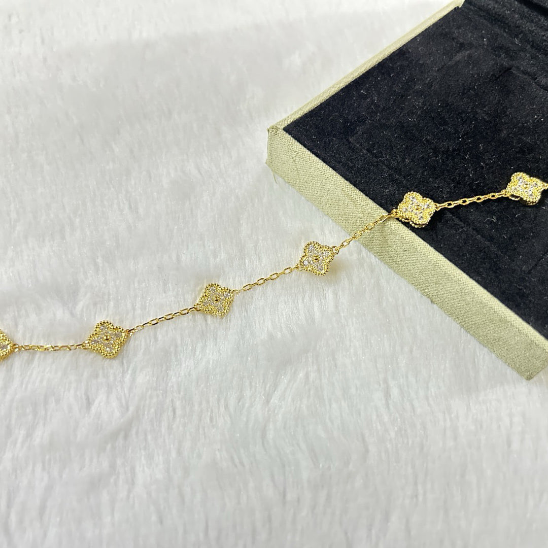 [Elowen Schmuck] CLOVER 6-MOTIV DIAMANTARMBAND