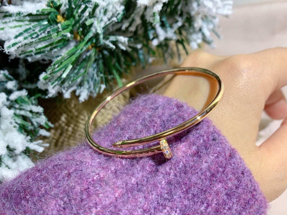 [Elowen jewelsry ]JUSTE BRACELET 2.5MM DIAMONDS
