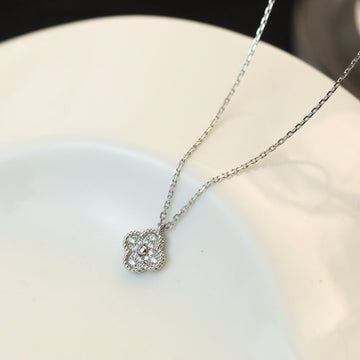[Elowen Schmuck] CLOVER MINI 9,5 MM DIAMANT-HALSKETTE MIT ANHÄNGER