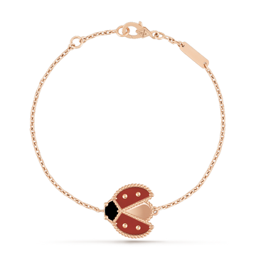 {
  "Elowen jewelsry": "Elowen ジュエリー",
  "LUCKY SPRING 1 MOTIF PINK GOLD BRACELET": "ラッキー スプリング 1モチーフ ピンクゴールド ブレスレット"
}
