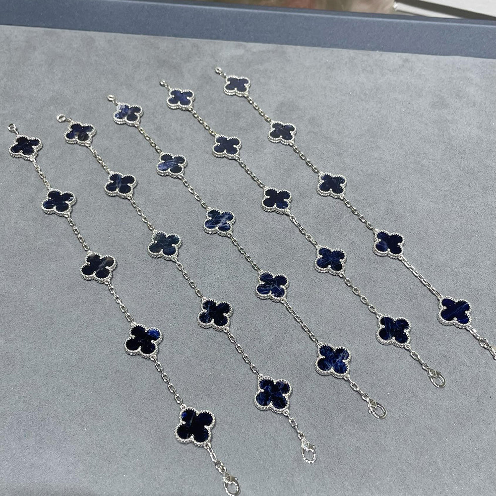 [Elowen jewelsry ]CLOVER 5 MOTIF PIETERSITE BRACELET COLLECTION