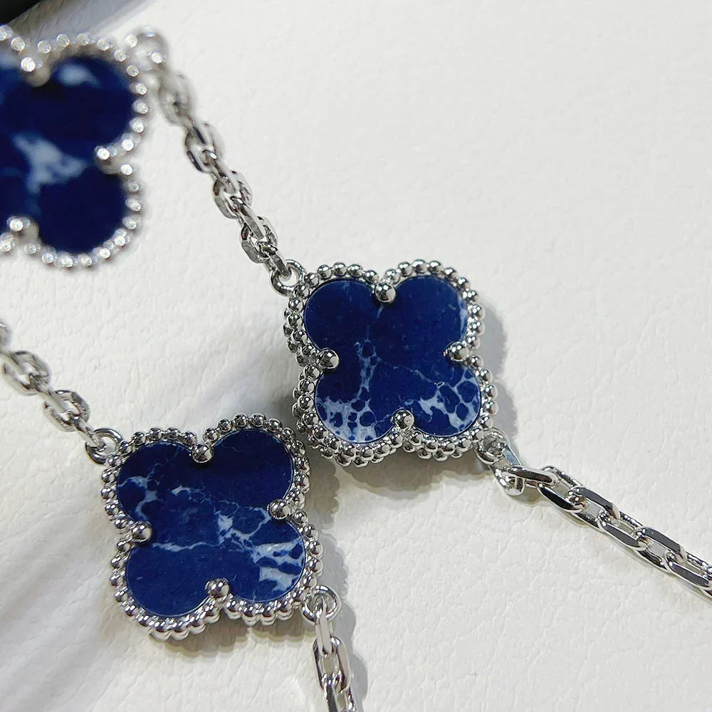 [Elowen jewelsry ]CLOVER 5 MOTIF PIETERSITE BRACELET COLLECTION
