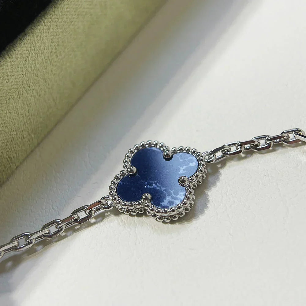 [Elowen jewelsry ]CLOVER 5 MOTIF PIETERSITE BRACELET COLLECTION