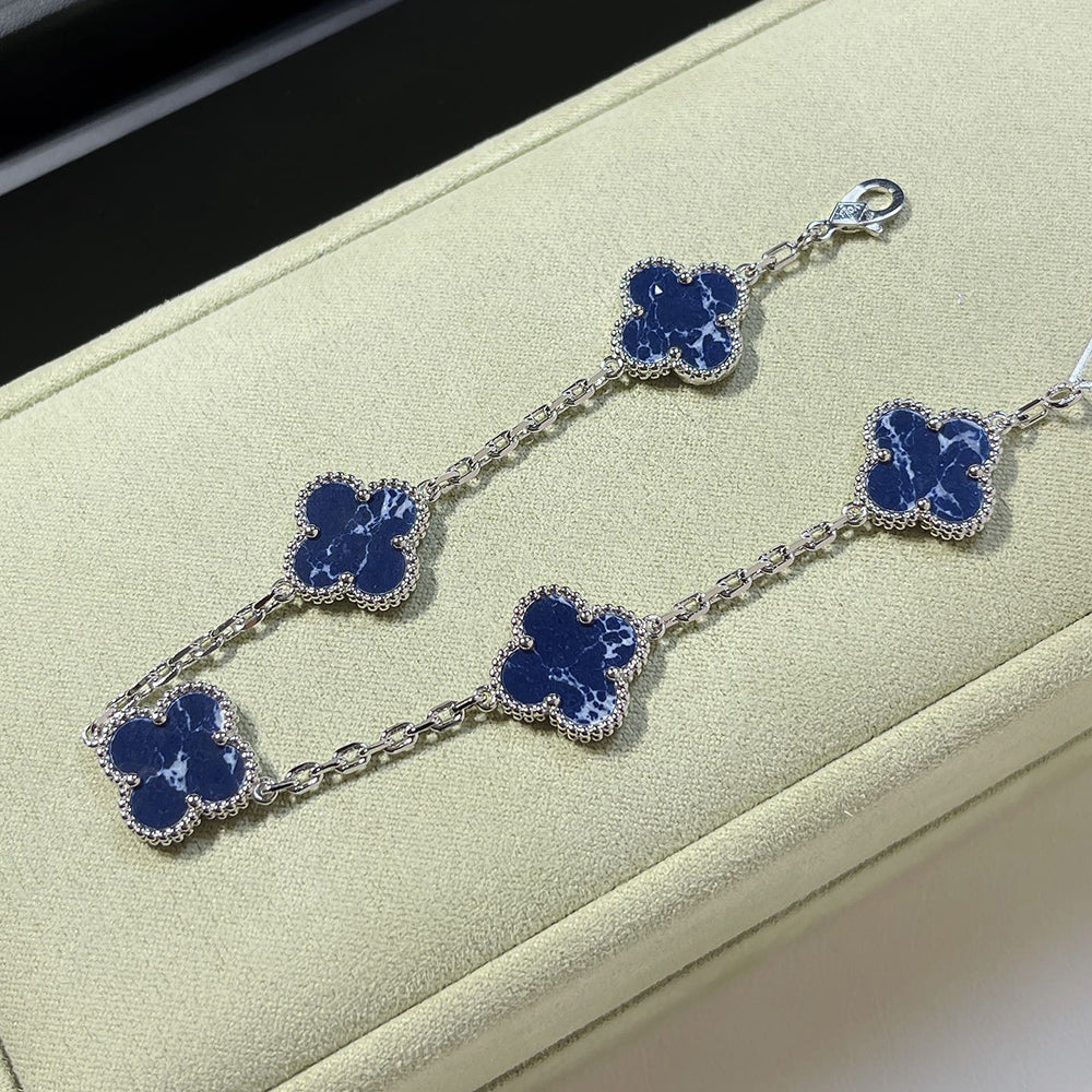 [Elowen jewelsry ]CLOVER 5 MOTIF PIETERSITE BRACELET COLLECTION