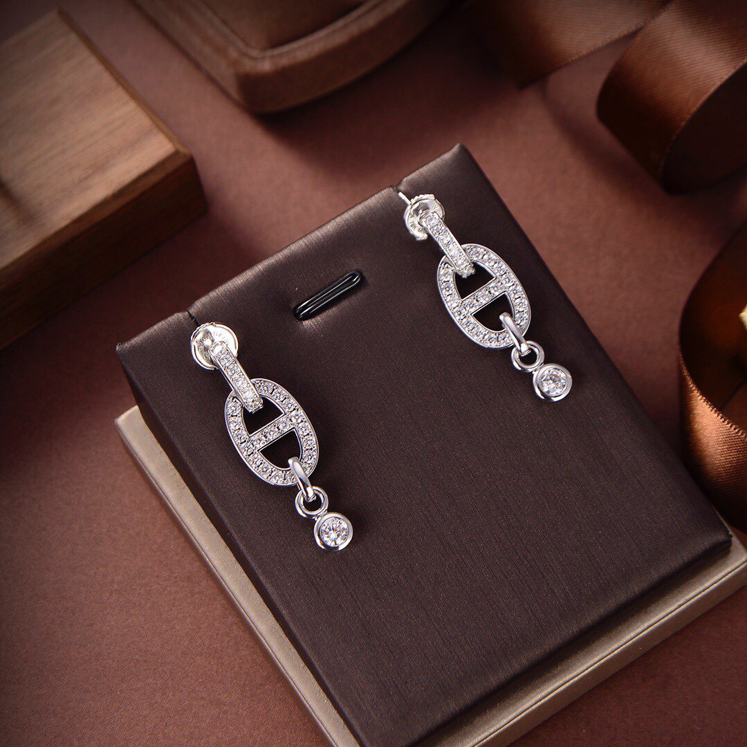 [Elowen Schmuck]HM CHAINE DIAMANTOHRRINGE