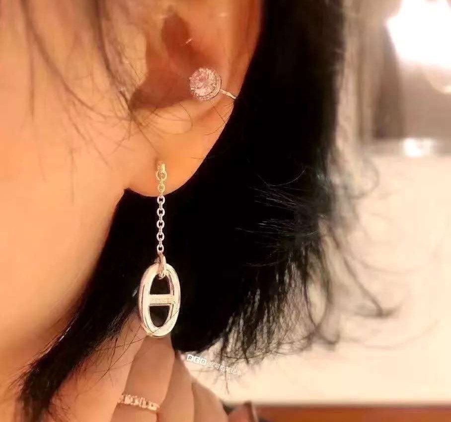 [Elowen jewelsry ]タッセルチェーンピアス
