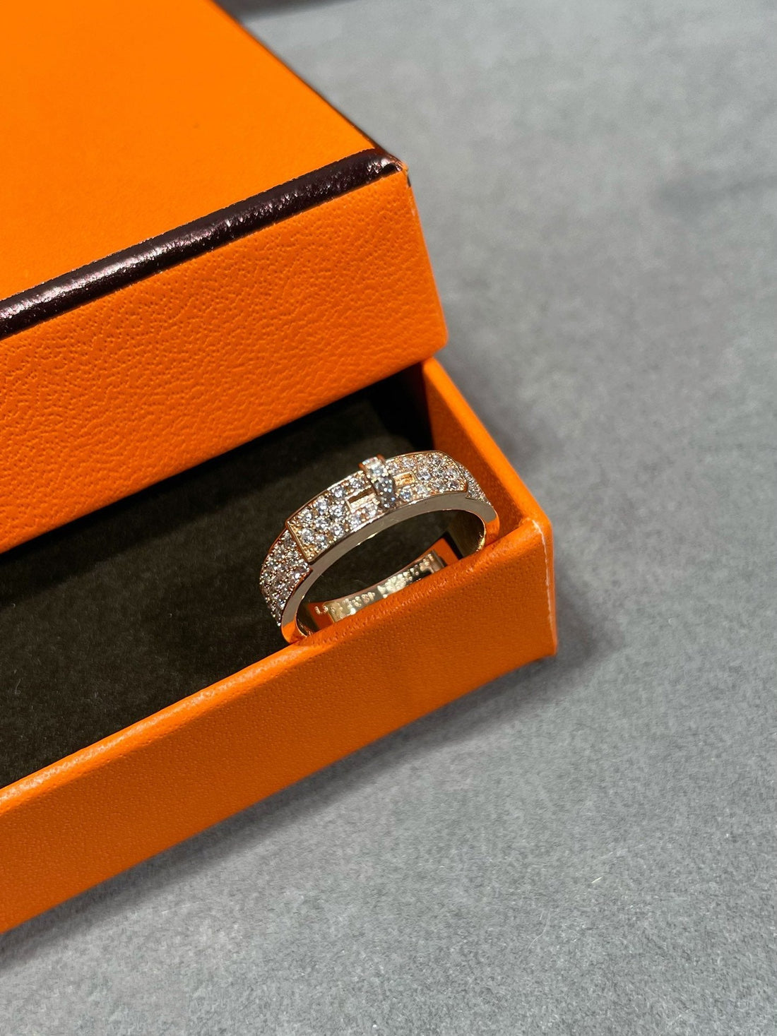 [Elowen jewelsry ]KELLY PINK GOLD DIAMOND RING