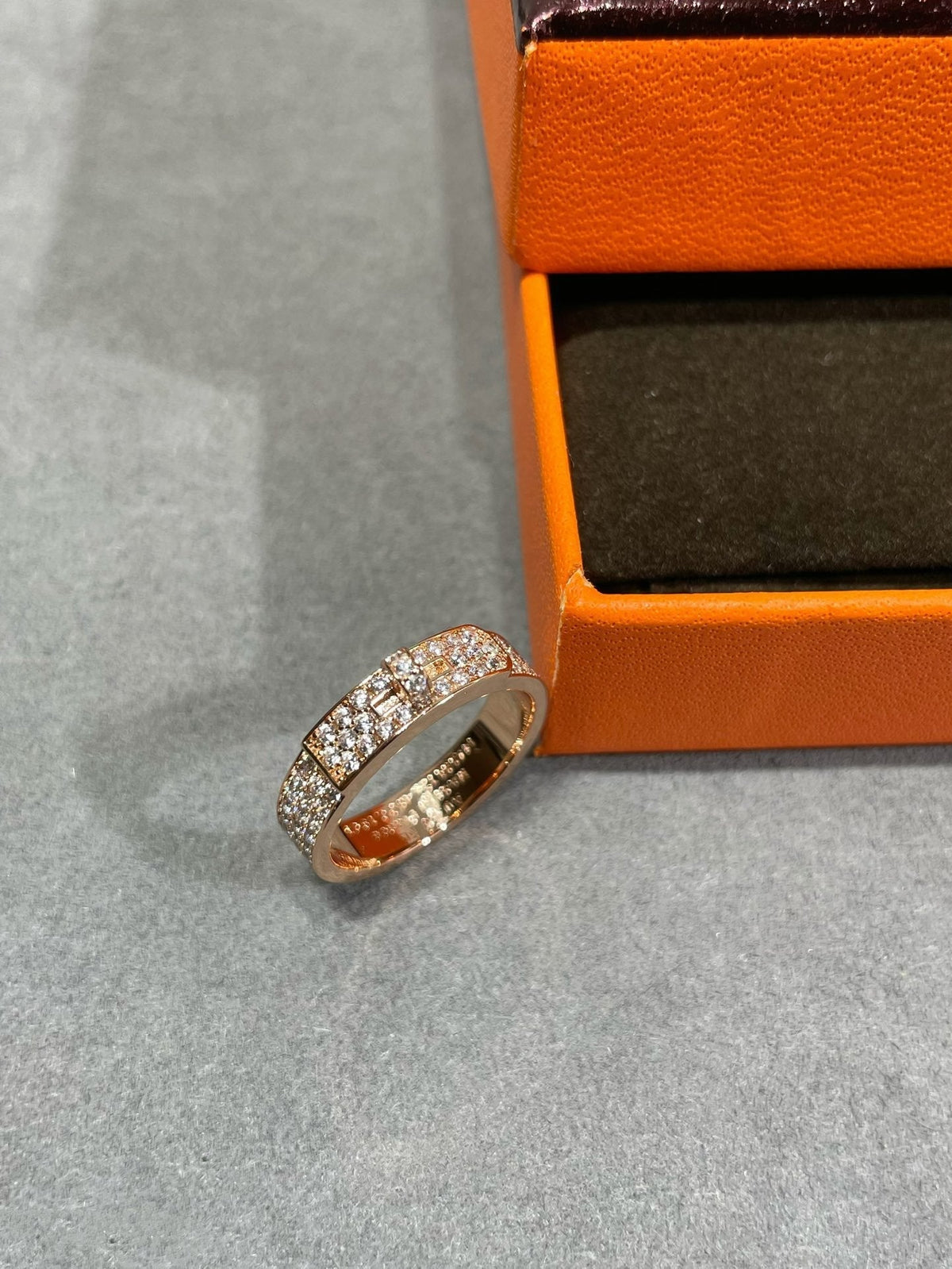 [Elowen jewelsry ]ケリー ピンクゴールド ダイヤモンドリング