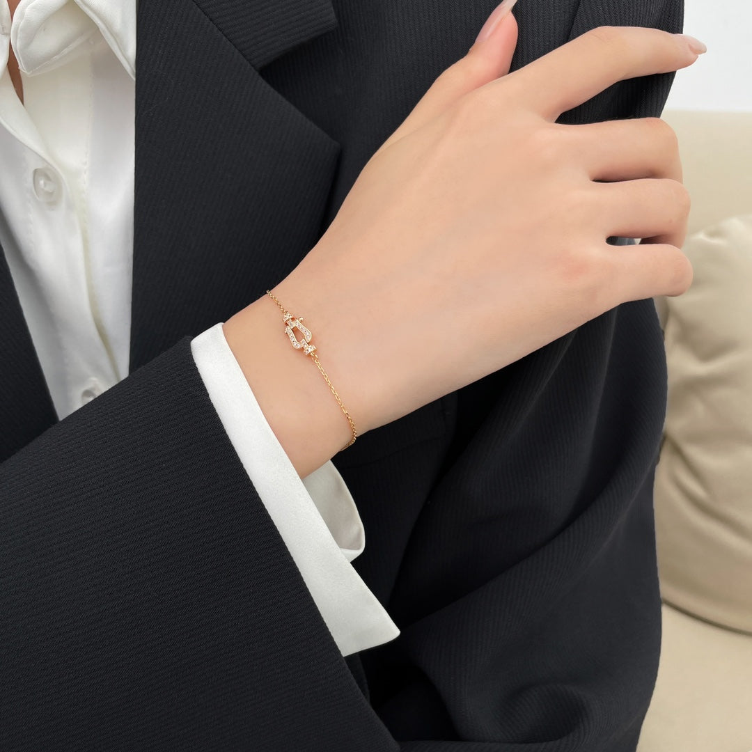 [Elowen jewelsry ]FORCE 10 SMALL CHAIN BRACELET