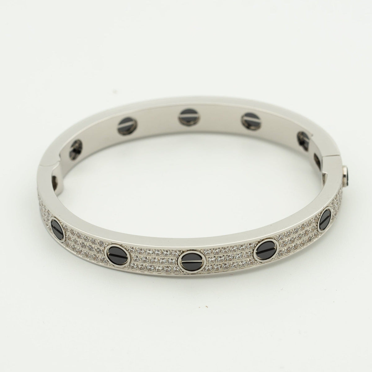 [Elowen jewelsry ]LOVE BRACELET 6.1MM DIAMOND-PAVED CERAMIC