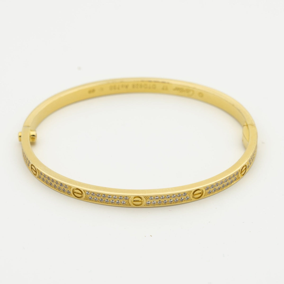 [Elowen Schmuck] LOVE ARMBAND 3,65 MM MIT DIAMANT-PAVÉ