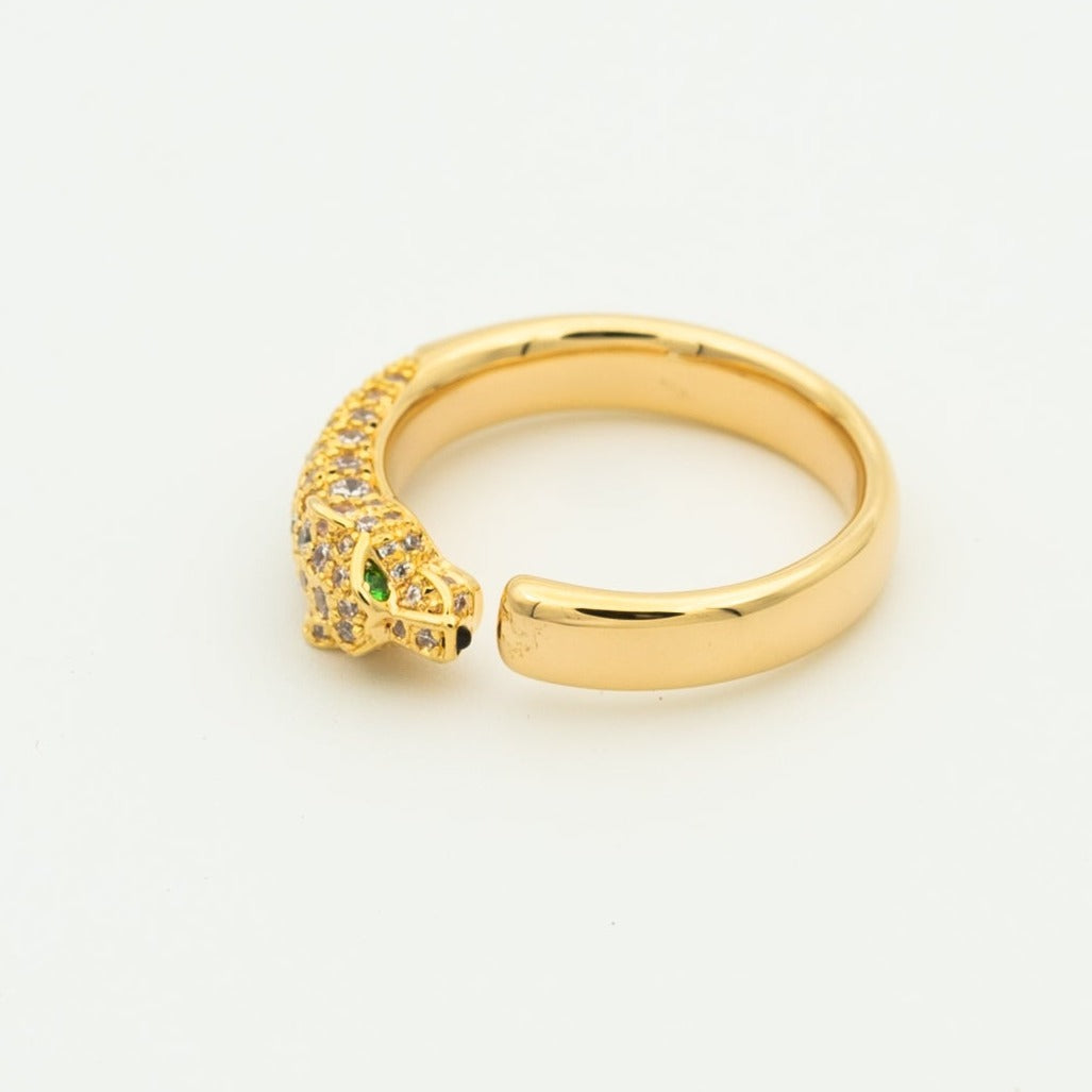 [Elowen Schmuck] PANTHÈRE RING DIAMANT 7,3 MM