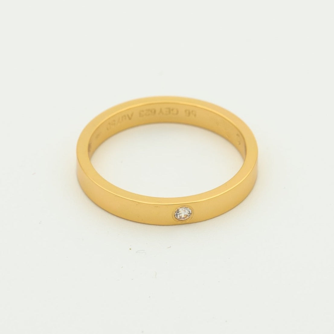 [Elowen Schmuck] LOVE RING 4MM 1 DIAMANT