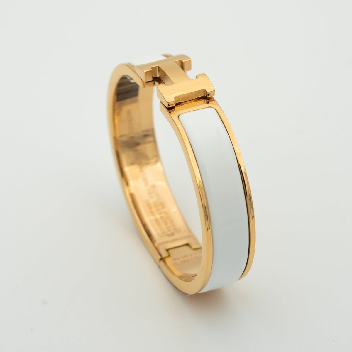 [Elowen jewelsry ]H ホワイトブレスレット