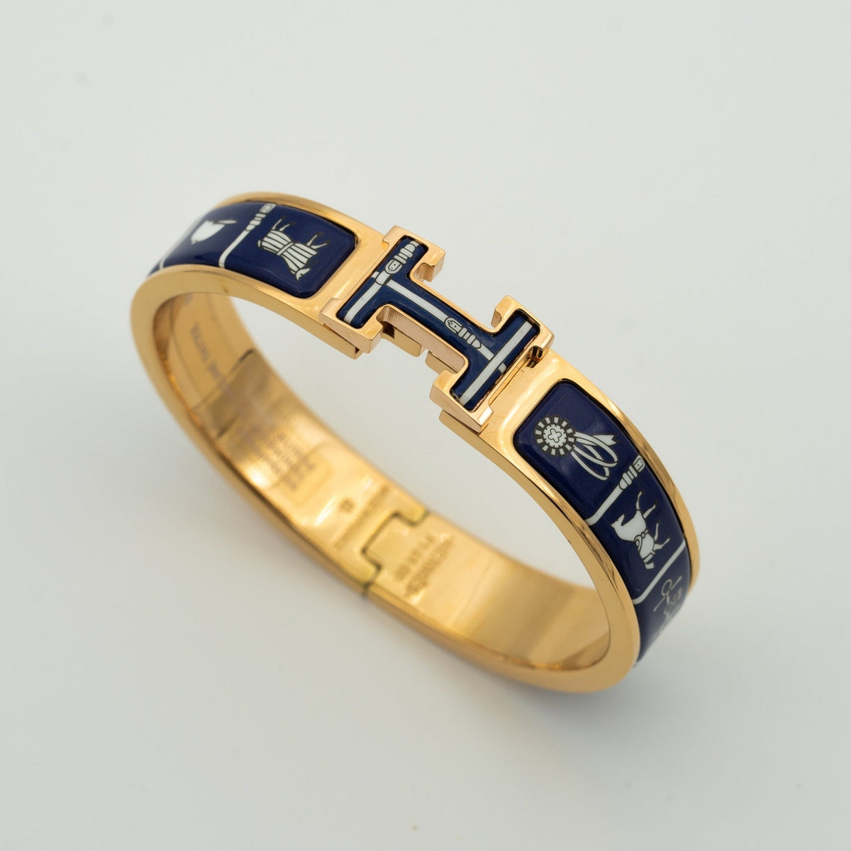 [Elowen jewelsry ]H BRACELET BLUE CERAMIC