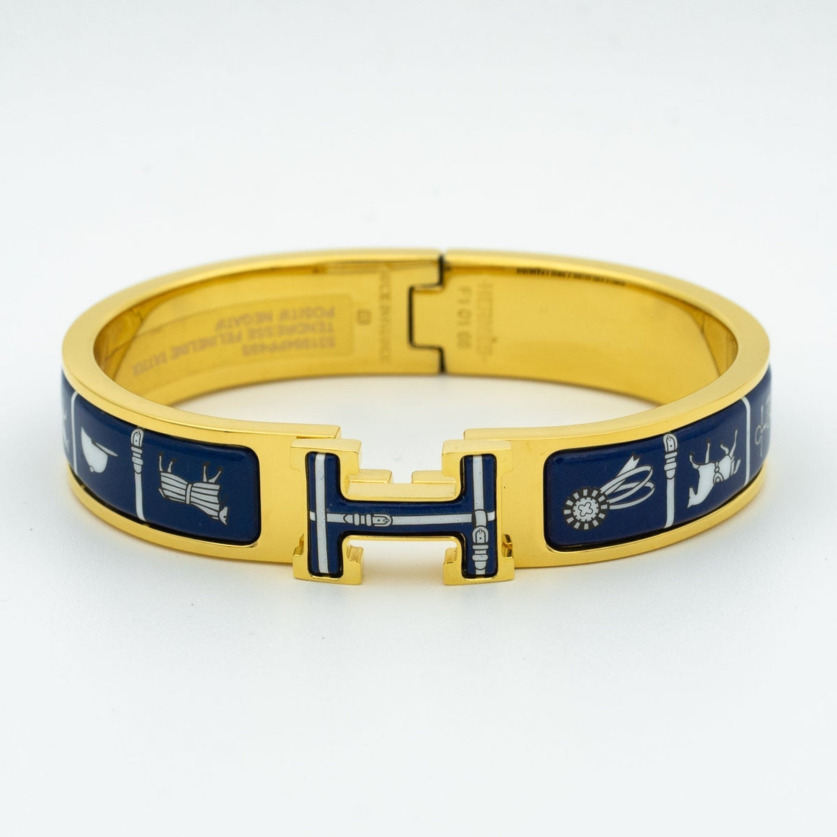 [Elowen jewelsry ]H BRACELET BLUE CERAMIC