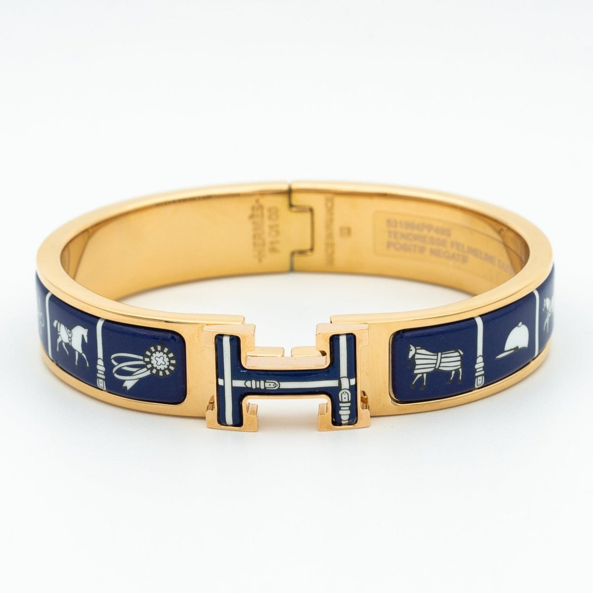 [Elowen jewelsry ]H BRACELET BLUE CERAMIC