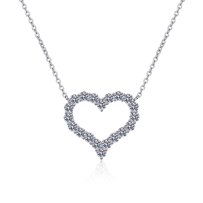 {
  "Elowen": "エロウェン",
  "ROMANTIC HEART MOISSANITE PENDANT NECKLACE": "ロマンティックハート モアサナイト ペンダントネックレス"
}