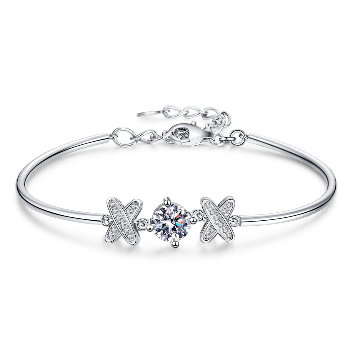 [Elowen]ELEGANT BOW-KNOT MOISSANITE BRACELET