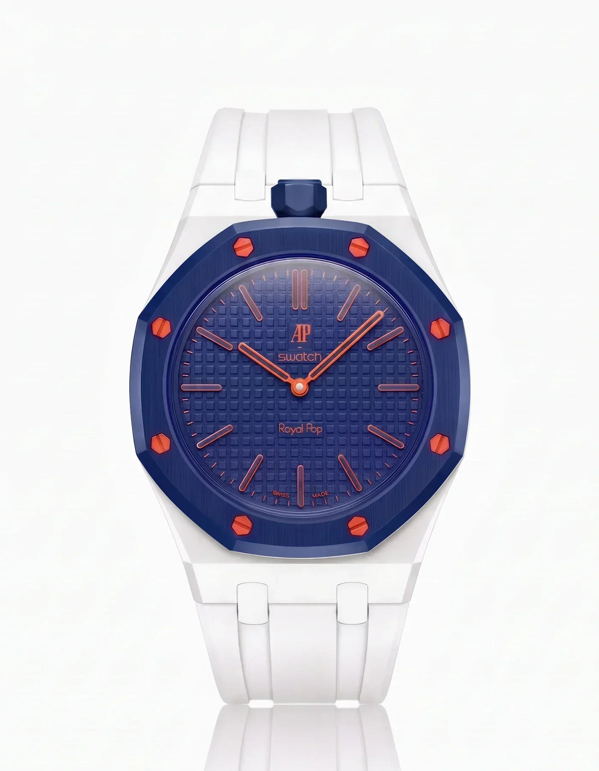 Silikonarmband & Gehäuse Royal Pop Orenji Hachi (Farben anpassen)