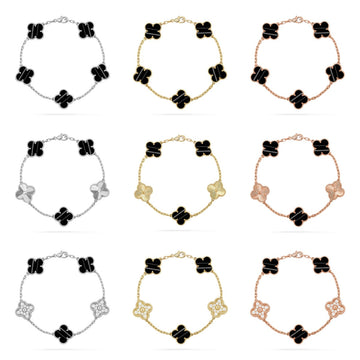 [Elowen Schmuck] CLOVER 5 MOTIV PULSAR STEIN ARMBAND KOLLEKTION