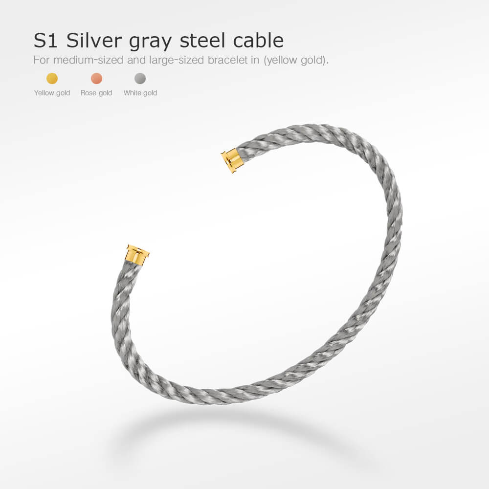 [Elowen jewelsry ]FORCE SERIES BRACELET CABLES 50 CHOICES (DIY SELECTION)