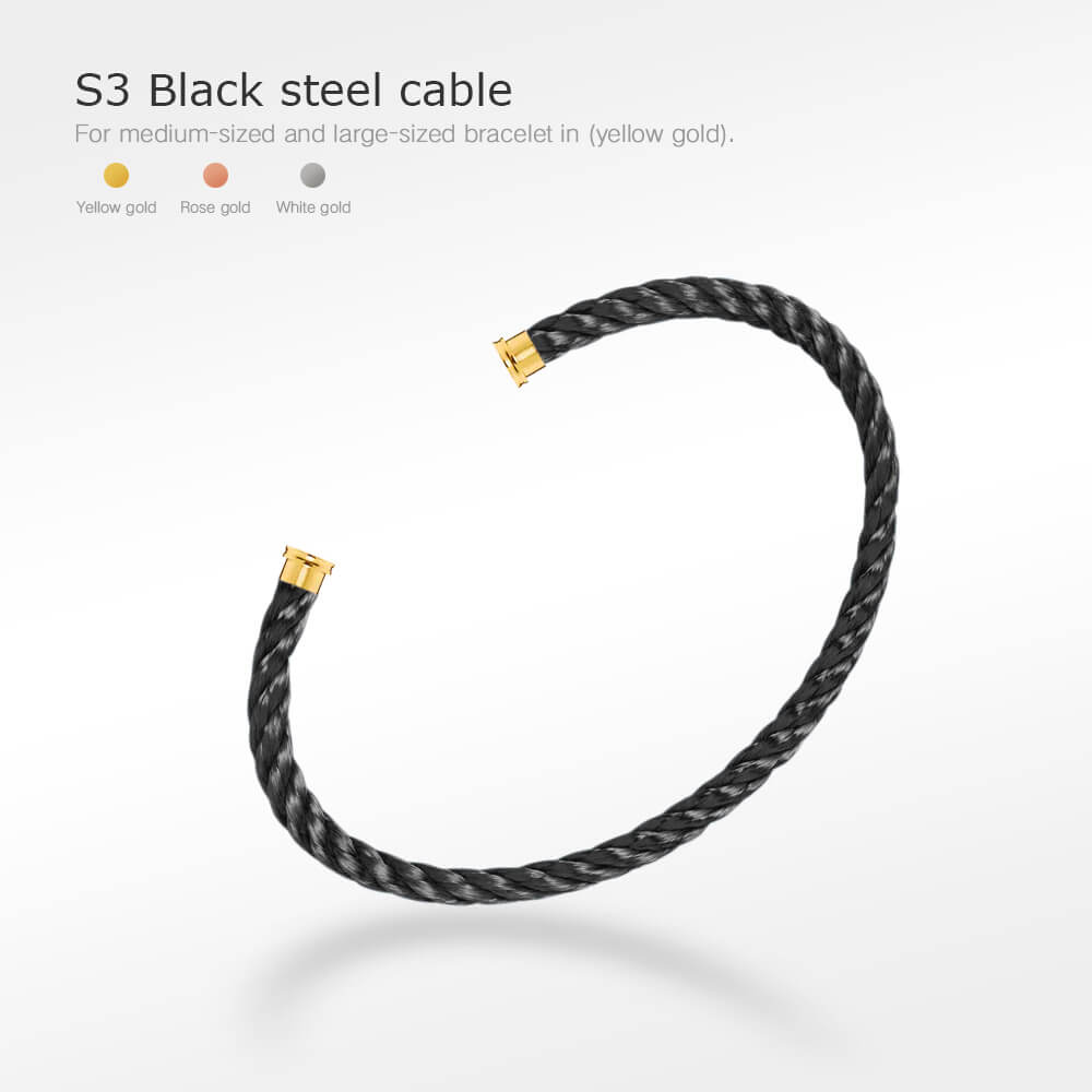 [Elowen jewelsry ]FORCE SERIES BRACELET CABLES 50 CHOICES (DIY SELECTION)