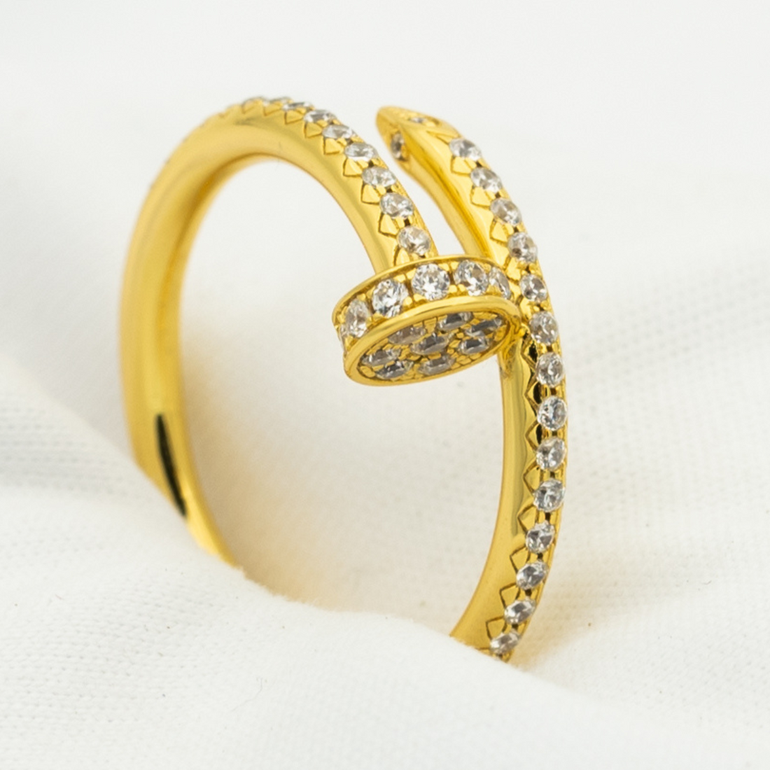 [Elowen jewelsry ]JUSTE RING 1.8MM GOLD DIAMONDS