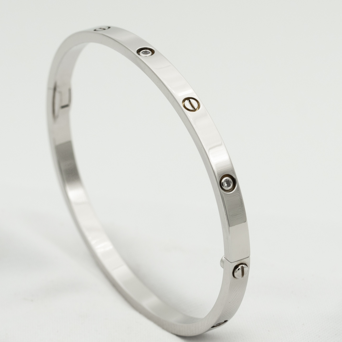 [Elowen Schmuck] LIEBESARMBAND 3,65 MM 6 DIAMANTEN