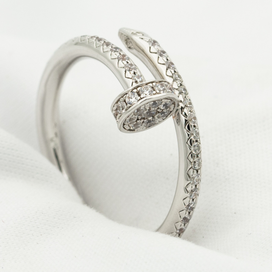 [Elowen jewelsry ]JUSTE RING 1.8MM SILVER DIAMONDS