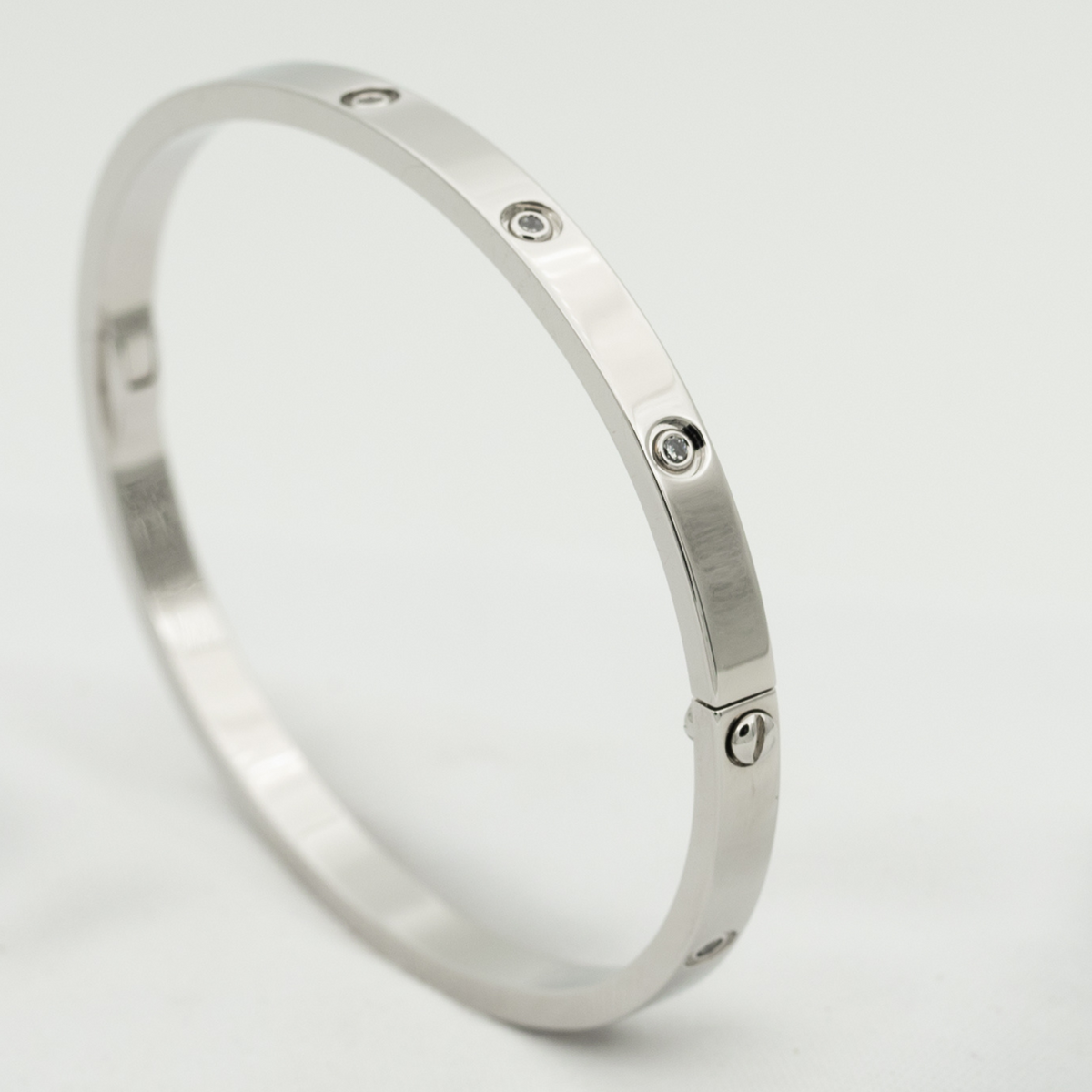[Elowen jewelsry ]LOVE BRACELET 3.65MM 10 DIAMONDS