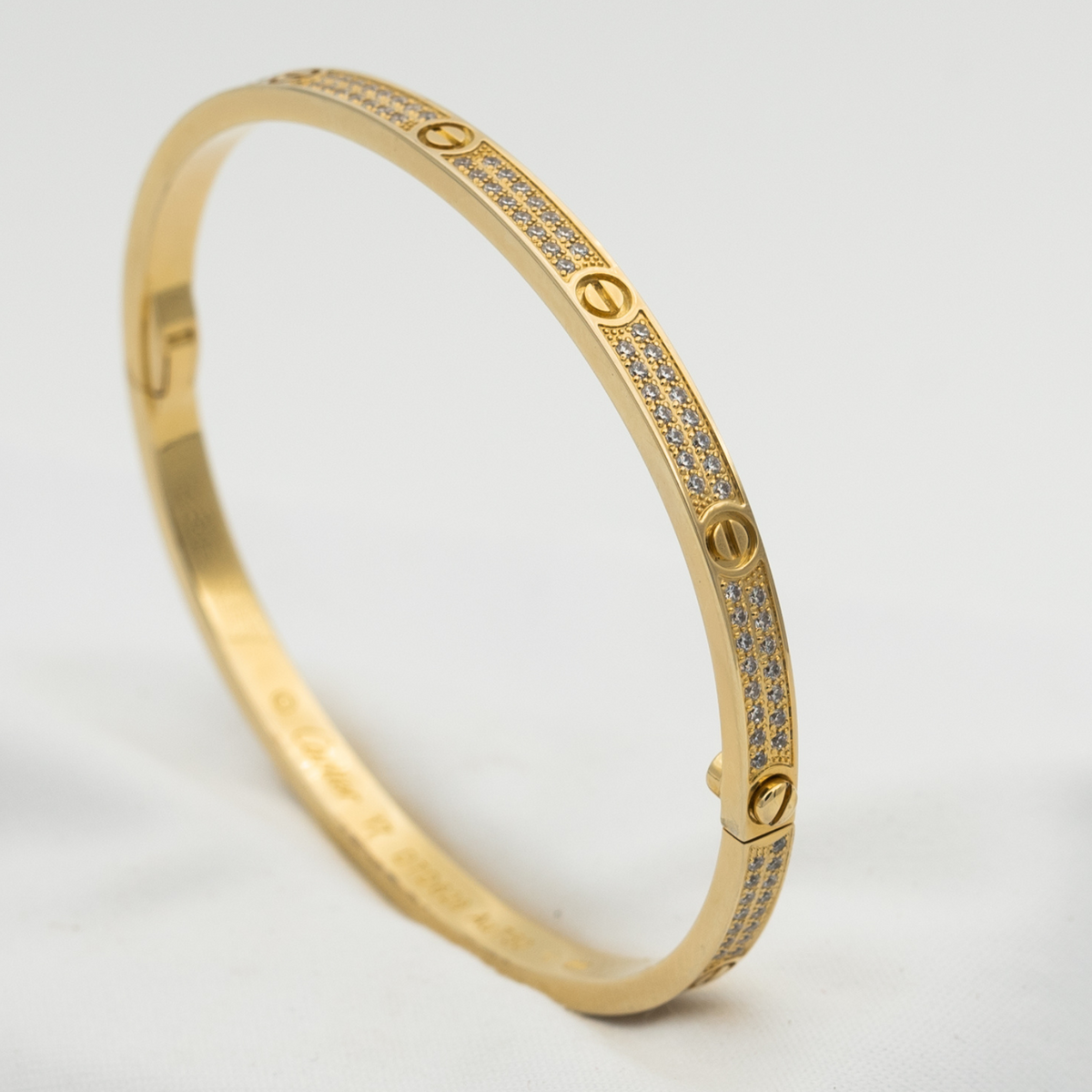 [Elowen Schmuck] LOVE ARMBAND 3,65 MM MIT DIAMANT-PAVÉ
