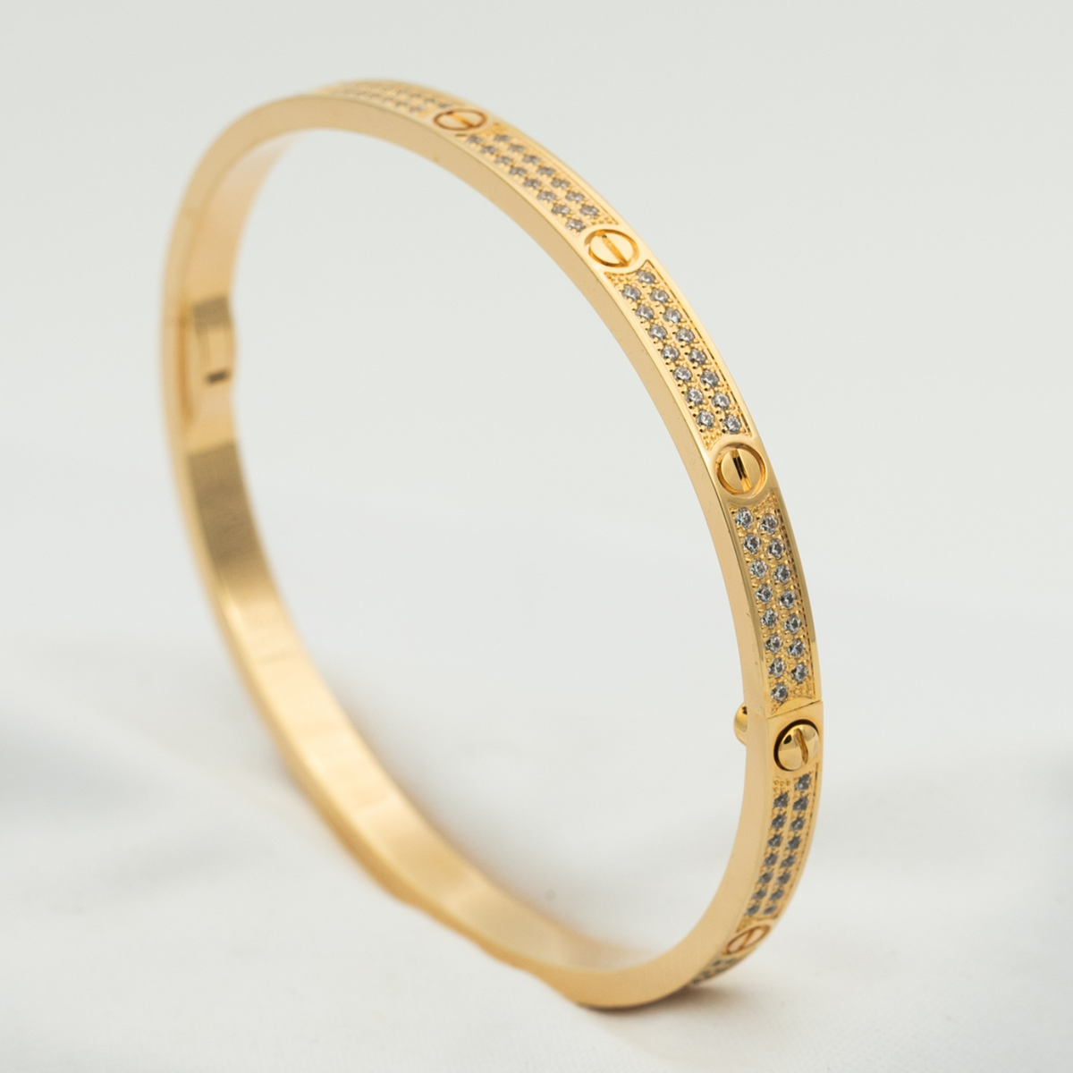 [Elowen Schmuck] LOVE ARMBAND 3,65 MM MIT DIAMANT-PAVÉ