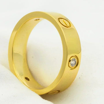 [Elowen Schmuck] LOVE RING 5,5MM 3 DIAMANTEN GOLD