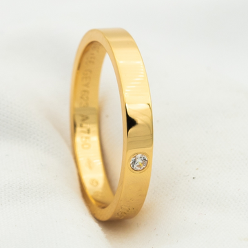 [Elowen Schmuck] LOVE RING 4MM 1 DIAMANT