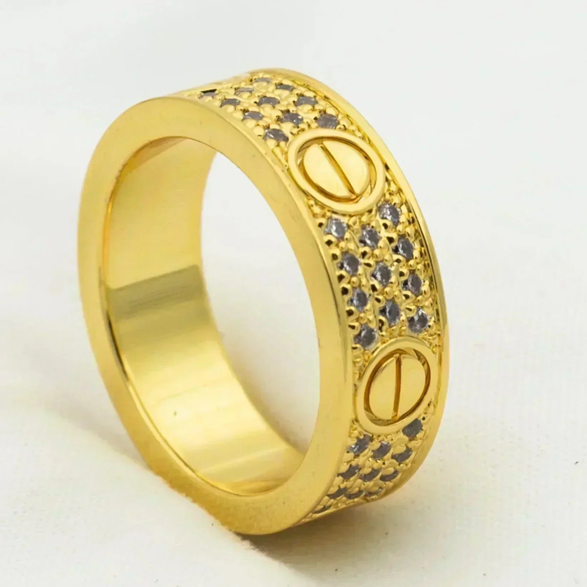 [Elowen Schmuck] LOVE RING 5,5 MM MIT DIAMANT-PAVÉ