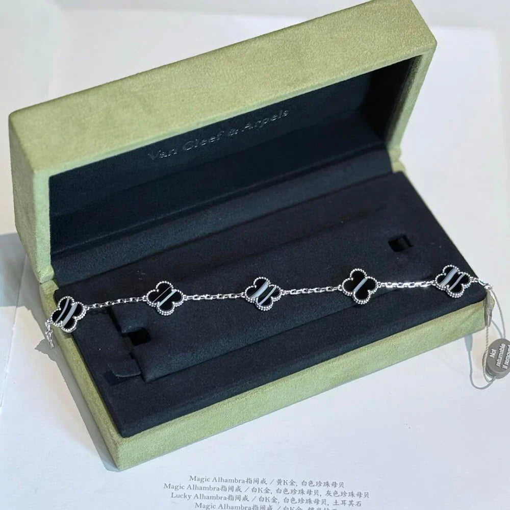 [Elowen Schmuck] CLOVER 5 MOTIV PULSAR STEIN ARMBAND KOLLEKTION