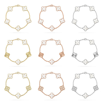 {
  "Elowen jewelsry": "Elowen Schmuck",
  "CLOVER WHITE PEARL MOP 5 MOTIF BRACELET COLLECTION": "KLEEBLATT WEISSE PERLMUTT 5-MOTIV ARMBAND KOLLEKTION"
}