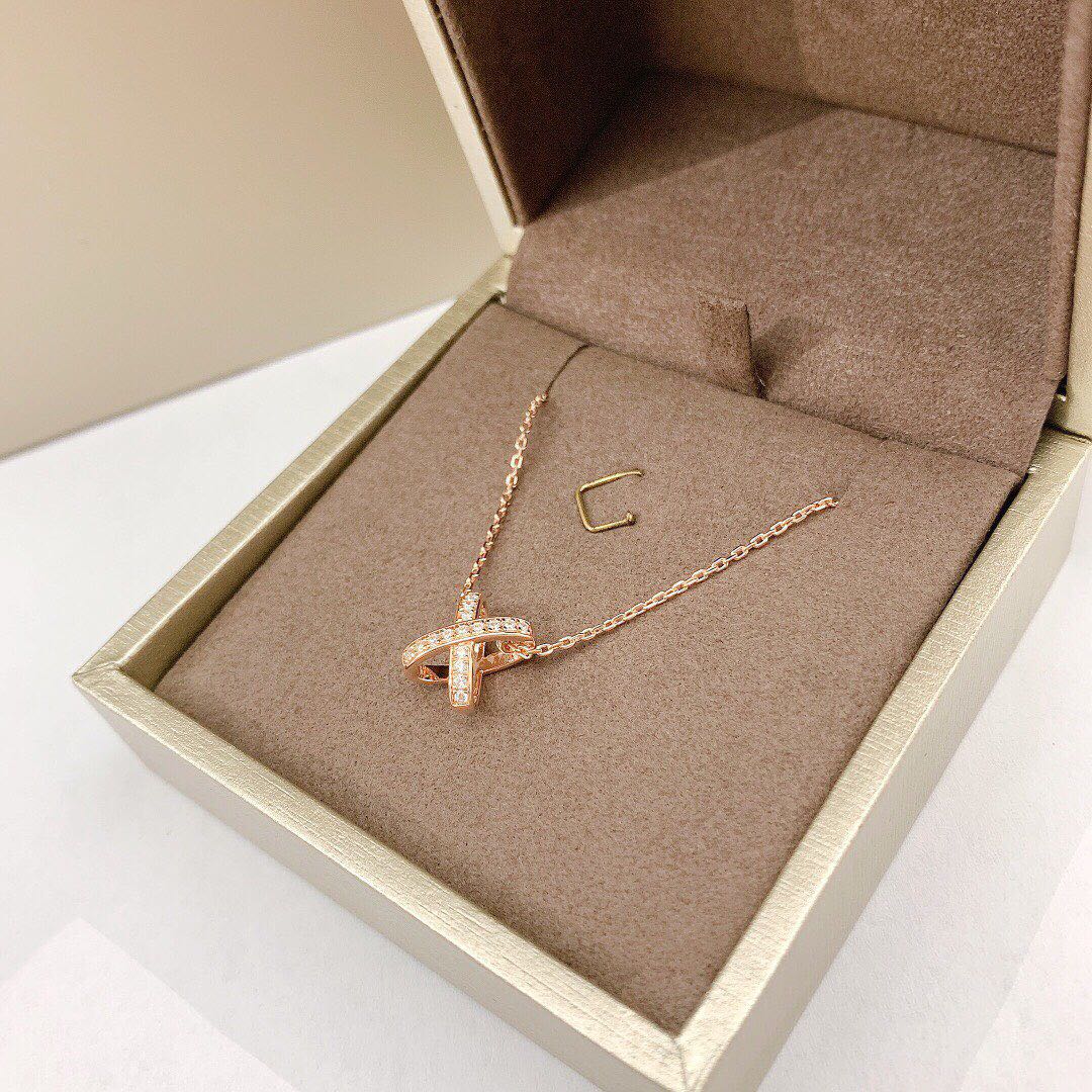 [Elowen Schmuck] DIAMANT-HALSKETTE JEUX