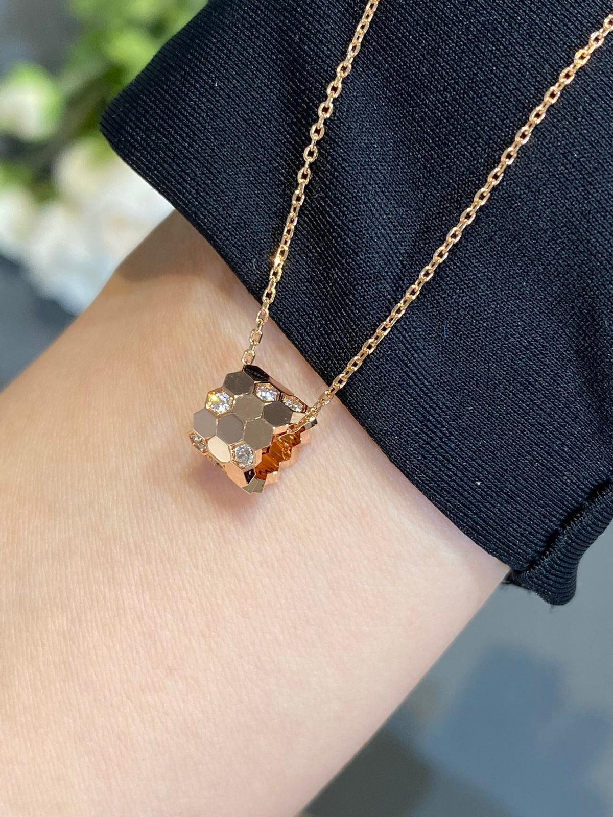 [Elowen Schmuck] BEE LOVE DIAMANT-HALSKETTE