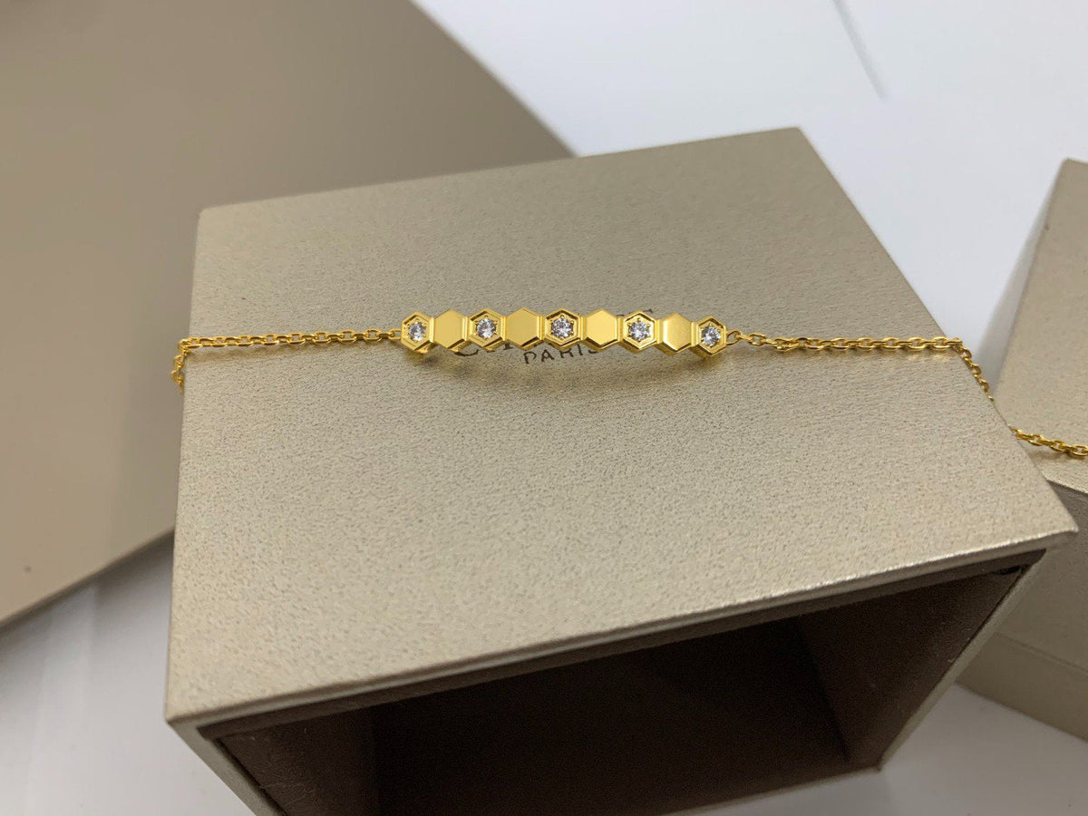 [Elowen jewelsry ]BEE LOVE BRACELET DIAMOND