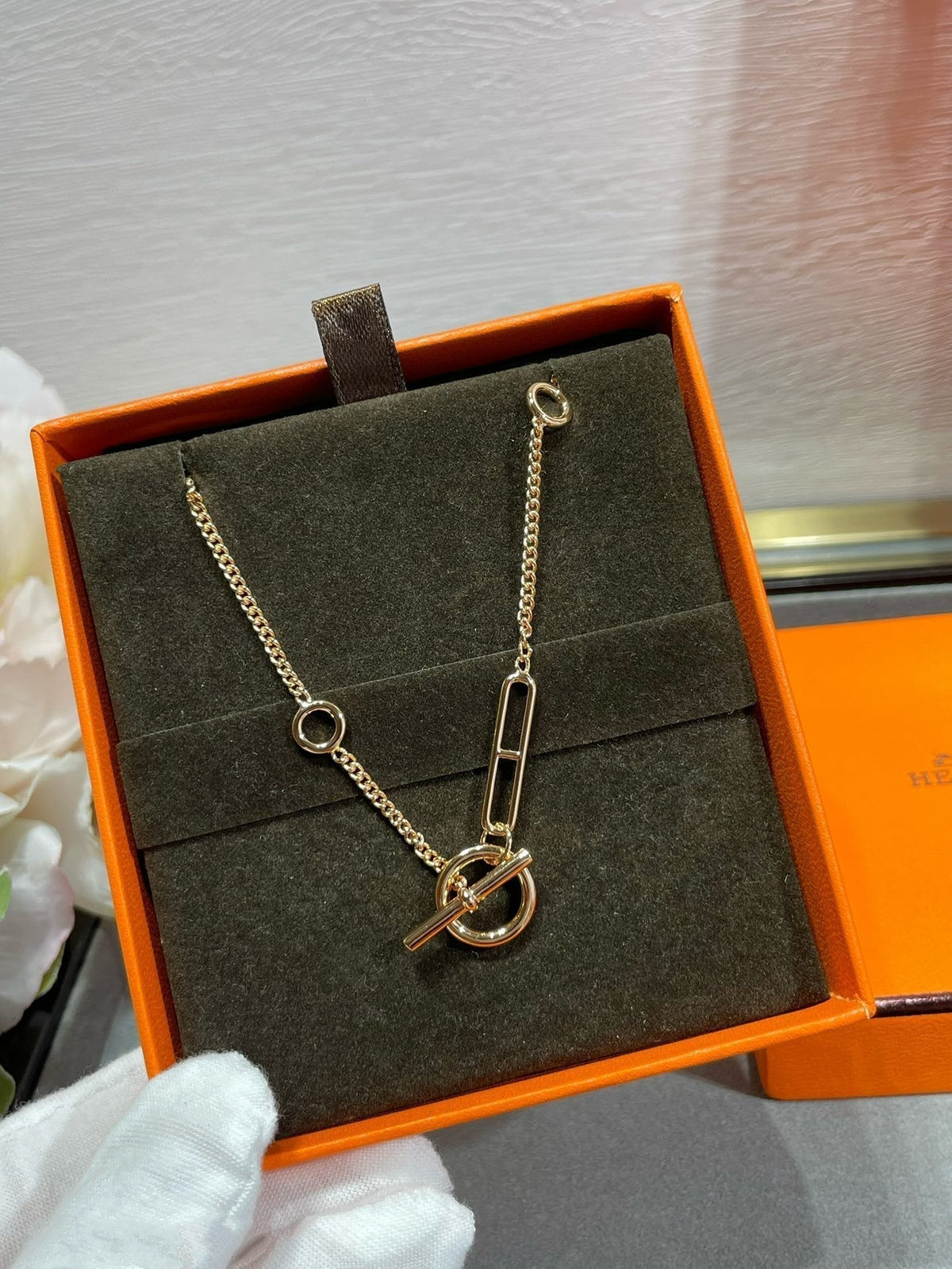[Elowen Schmuck] HM STERLING CHAINE D'ANCRE HERZ