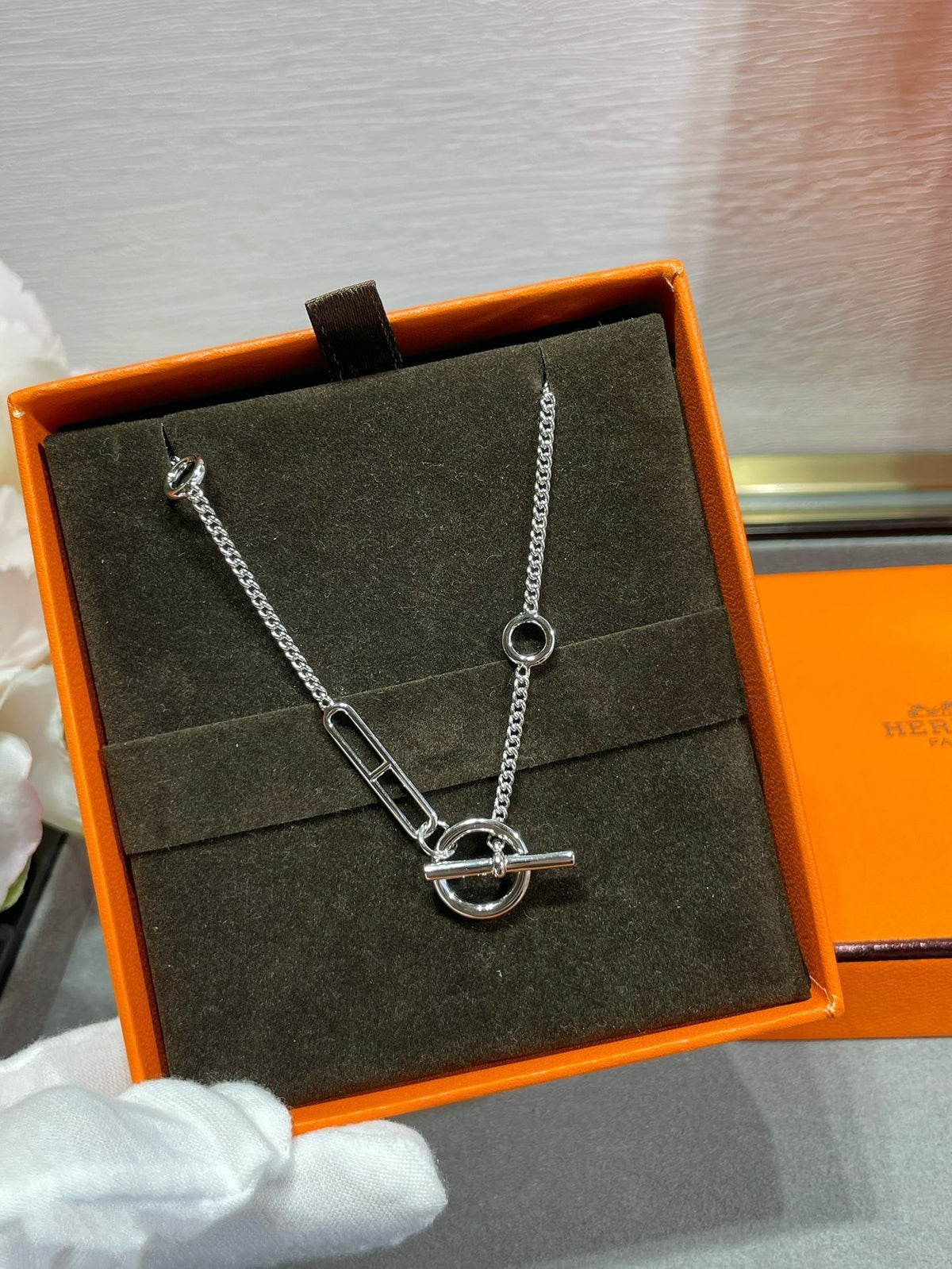 [Elowen Schmuck] HM STERLING CHAINE D'ANCRE HERZ
