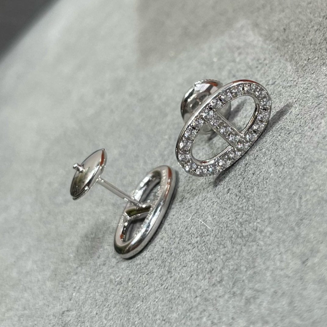 [Elowen Schmuck] HM VOLLBESATZTE DIAMANT-SCHWEINE-NASENSTECKER